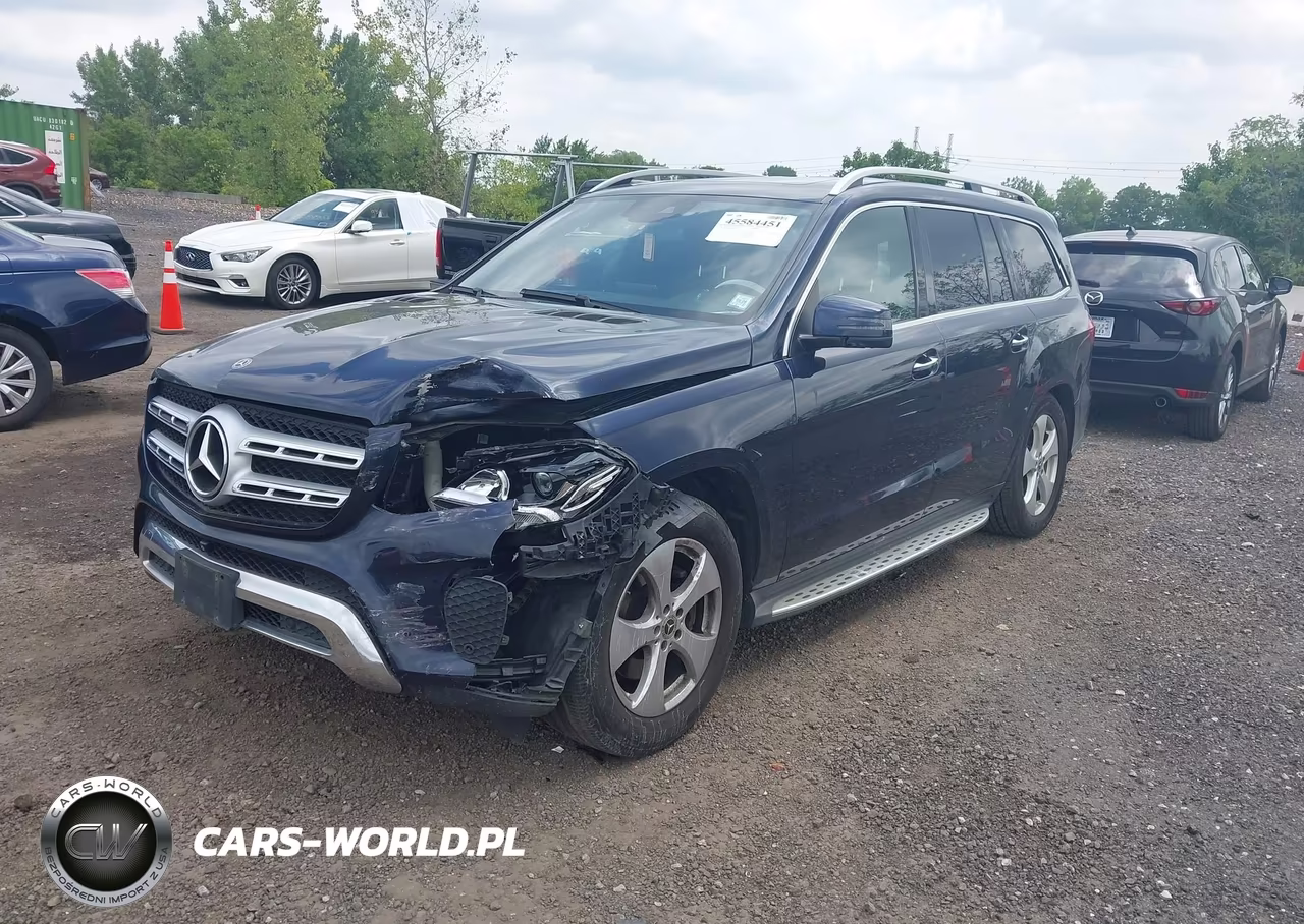 2017 Mercedes-Benz Gls 450 4Matic VIN:4JGDF6EE8HA951068 - 2