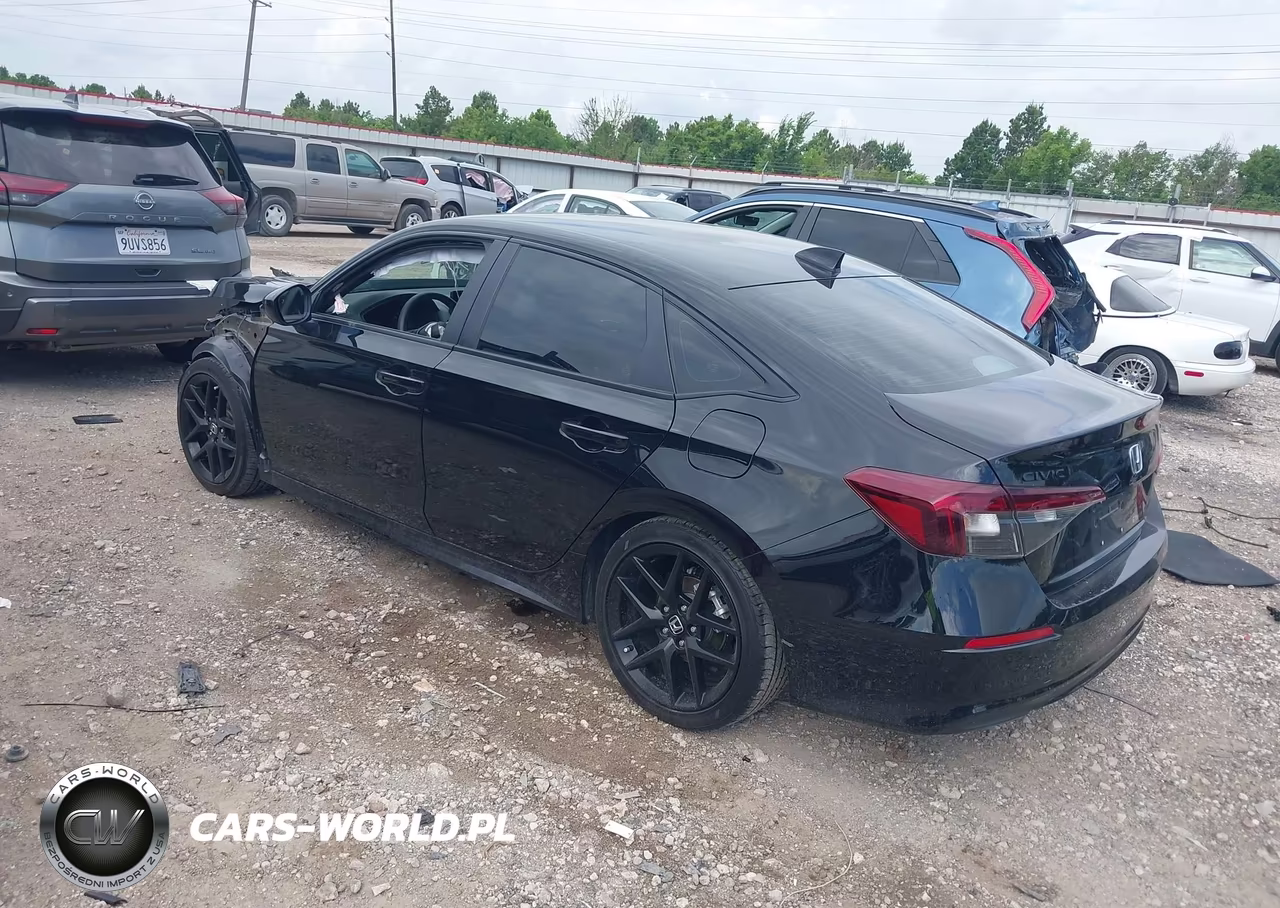 2026 Honda Civic Sport VIN:2HGFE2F57TH553207 - 3