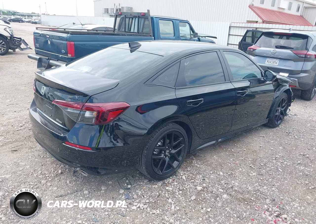 2026 Honda Civic Sport VIN:2HGFE2F57TH553207 - 4