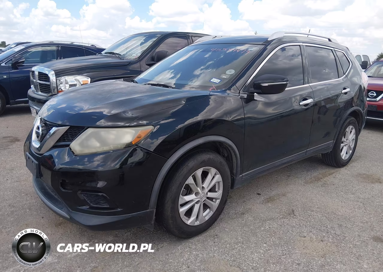 2015 Nissan Rogue S-Sl-Sv VIN:KNMAT2MVXFP531932 - 2