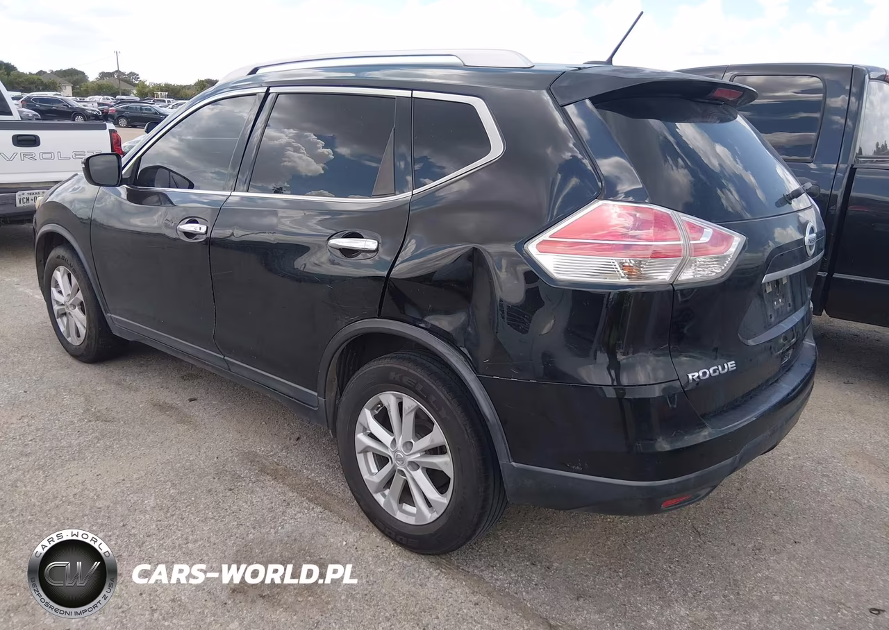 2015 Nissan Rogue S-Sl-Sv VIN:KNMAT2MVXFP531932 - 3