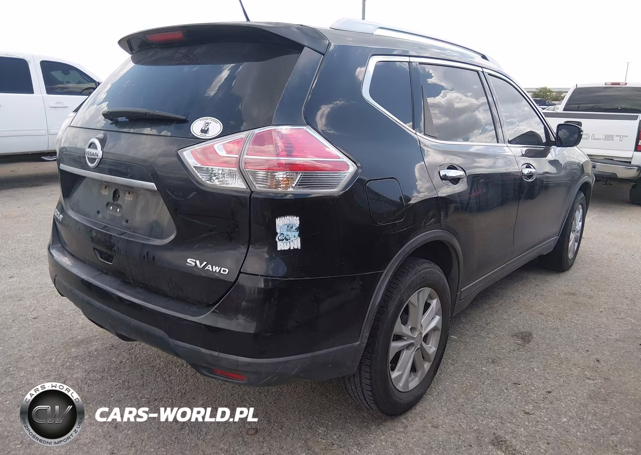 2015 Nissan Rogue S-Sl-Sv VIN:KNMAT2MVXFP531932 - 4