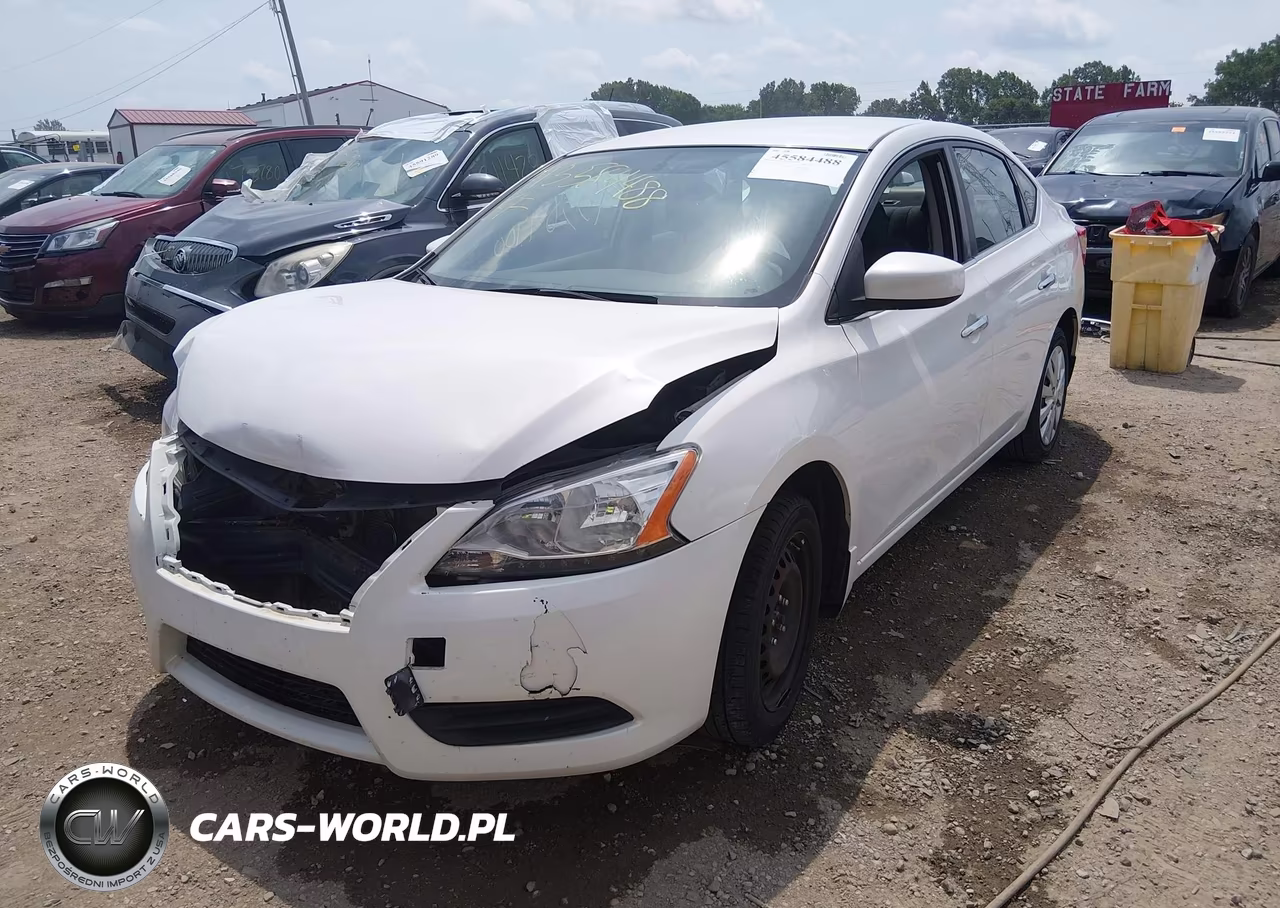 2014 Nissan Sentra S VIN:3N1AB7AP7EL680754 - 2