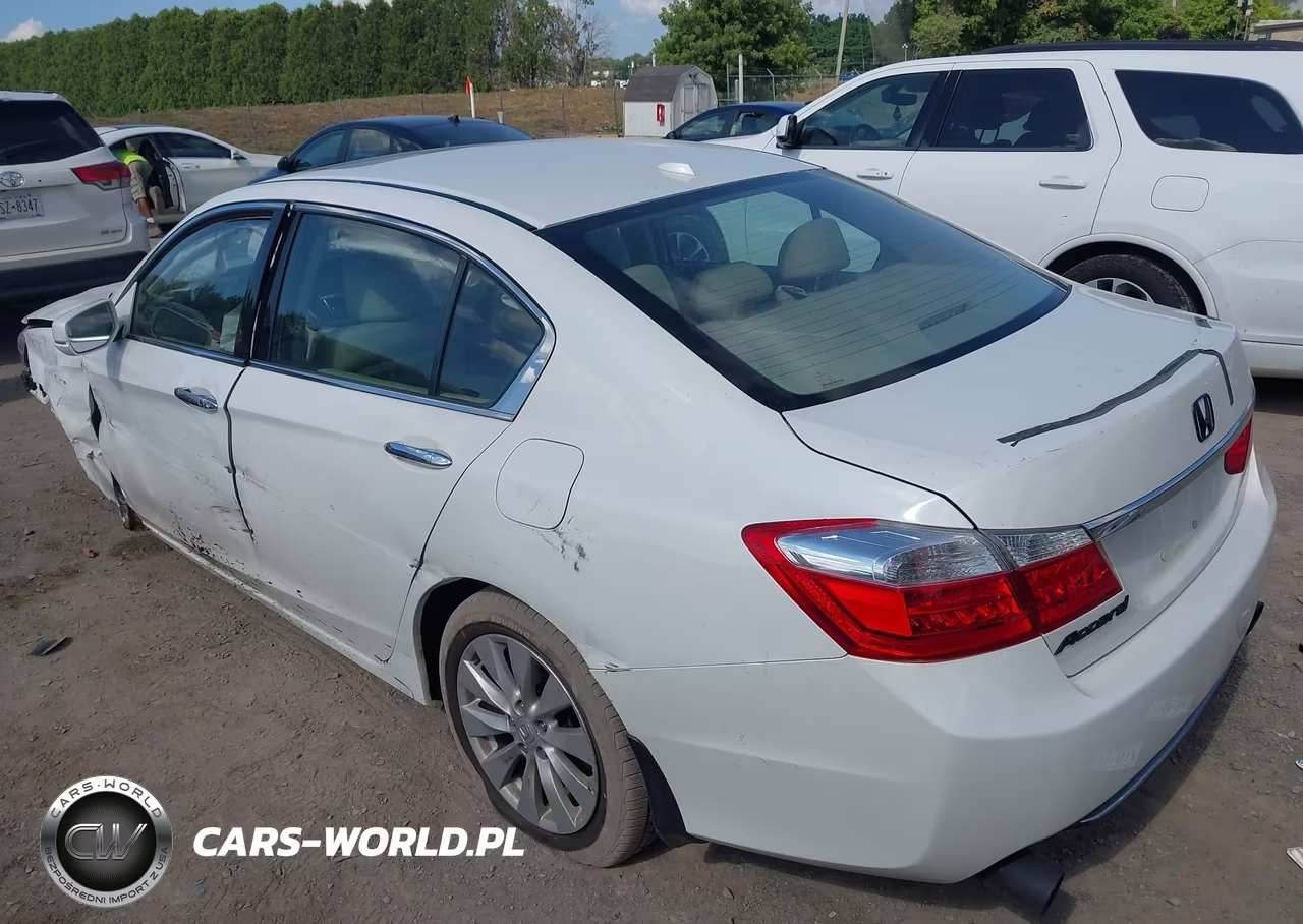 2014 Honda Accord Ex-L V-6 VIN:1HGCR3F81EA009486 - 3