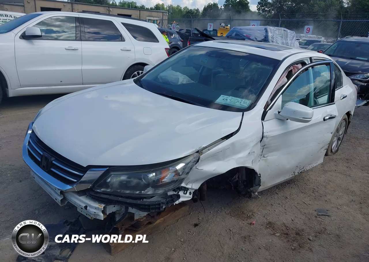 2014 Honda Accord Ex-L V-6 VIN:1HGCR3F81EA009486 - 6