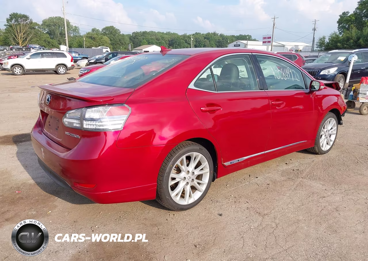 2010 Lexus Hs 250H Premium VIN:JTHBB1BA9A2022369 - 4