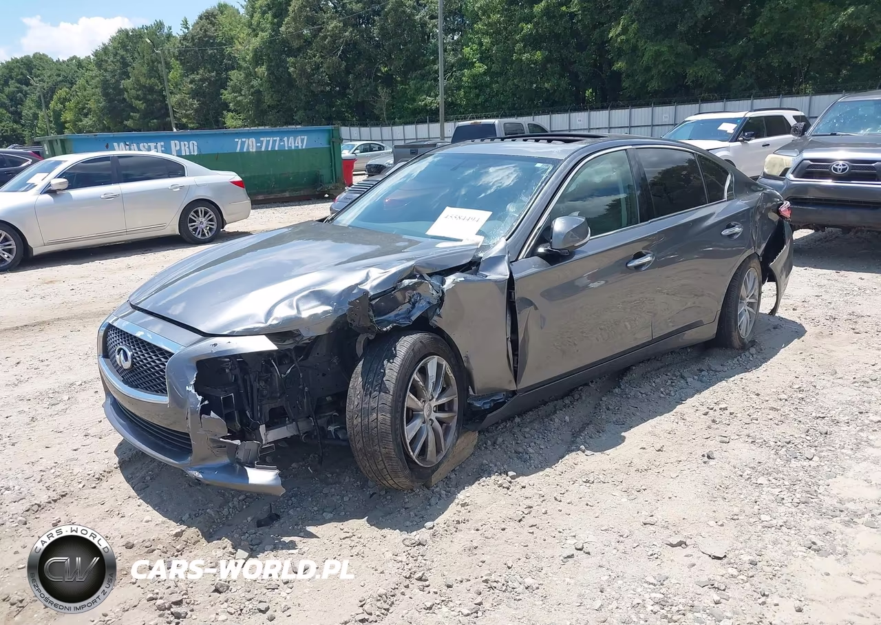 2015 Infiniti Q50 Premium VIN:JN1BV7AR9FM421865 - 2