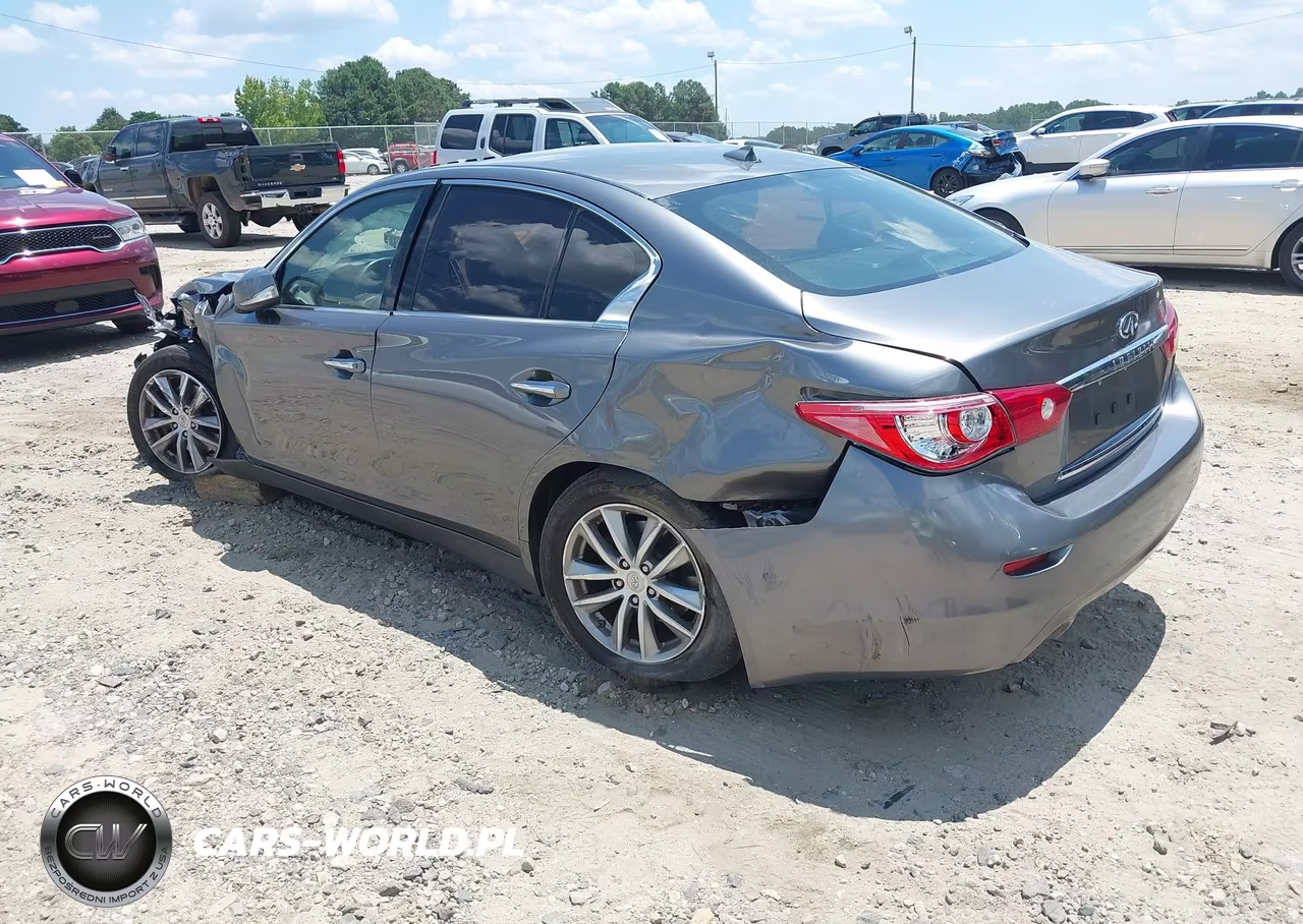 2015 Infiniti Q50 Premium VIN:JN1BV7AR9FM421865 - 3
