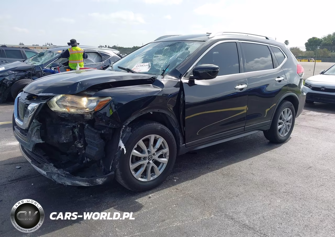 2017 Nissan Rogue Sv VIN:JN8AT2MT6HW151868 - 2