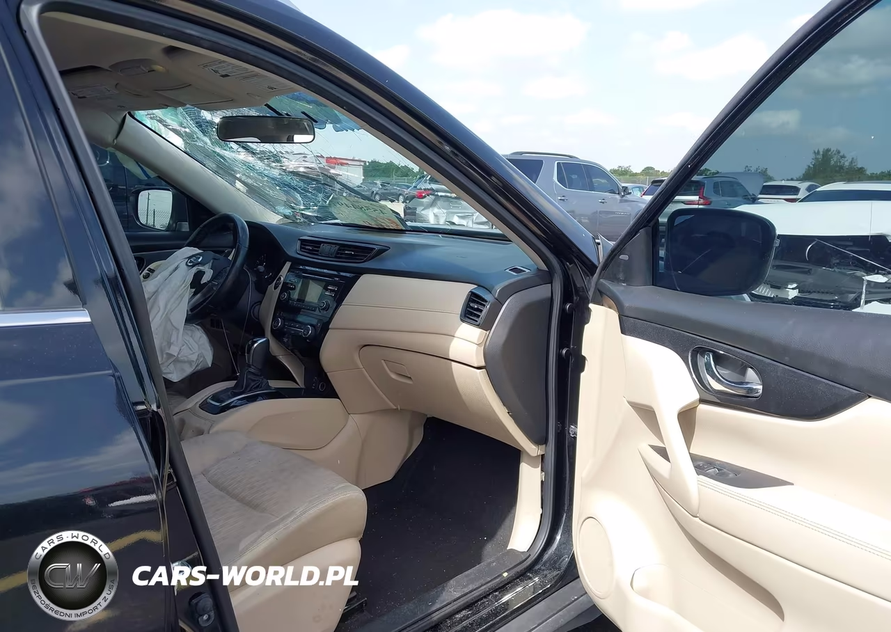 2017 Nissan Rogue Sv VIN:JN8AT2MT6HW151868 - 5