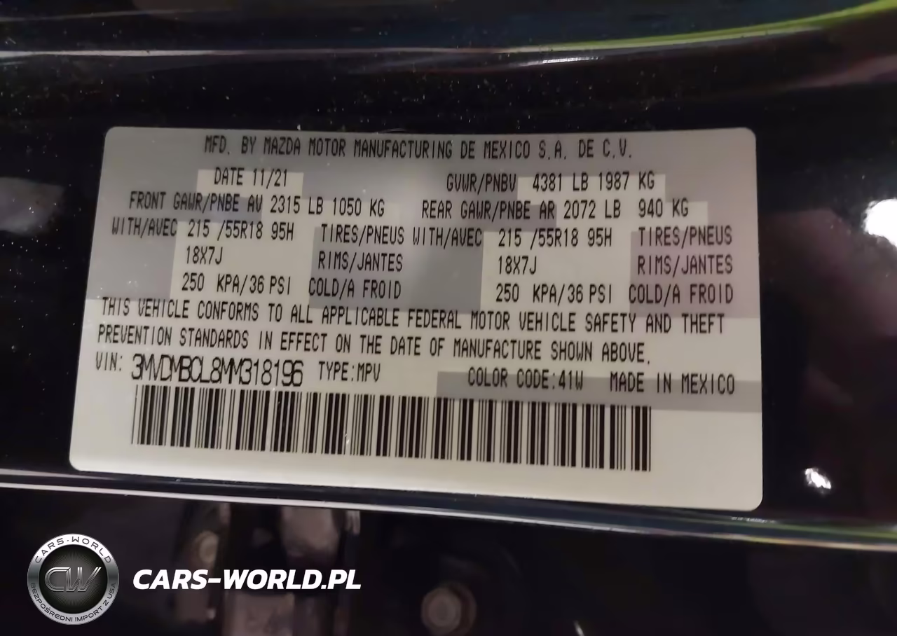 2021 Mazda Cx-30 Preferred VIN:3MVDMBCL8MM318196 - 9