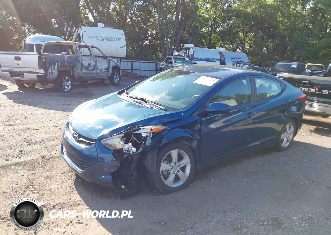 2013 Hyundai Elantra Gls (Ulsan Plant) VIN:KMHDH4AE2DU949345 - 2
