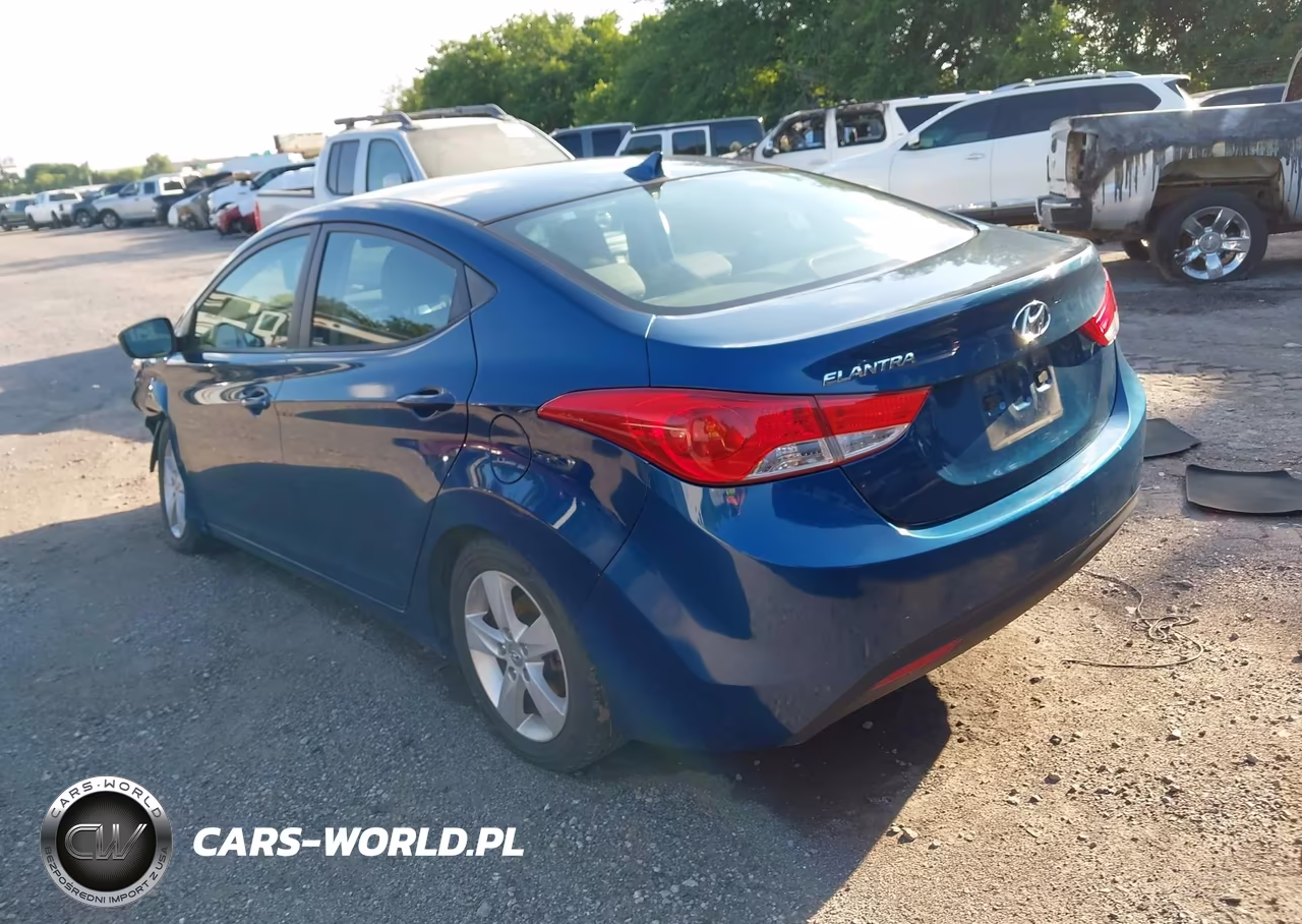2013 Hyundai Elantra Gls (Ulsan Plant) VIN:KMHDH4AE2DU949345 - 3