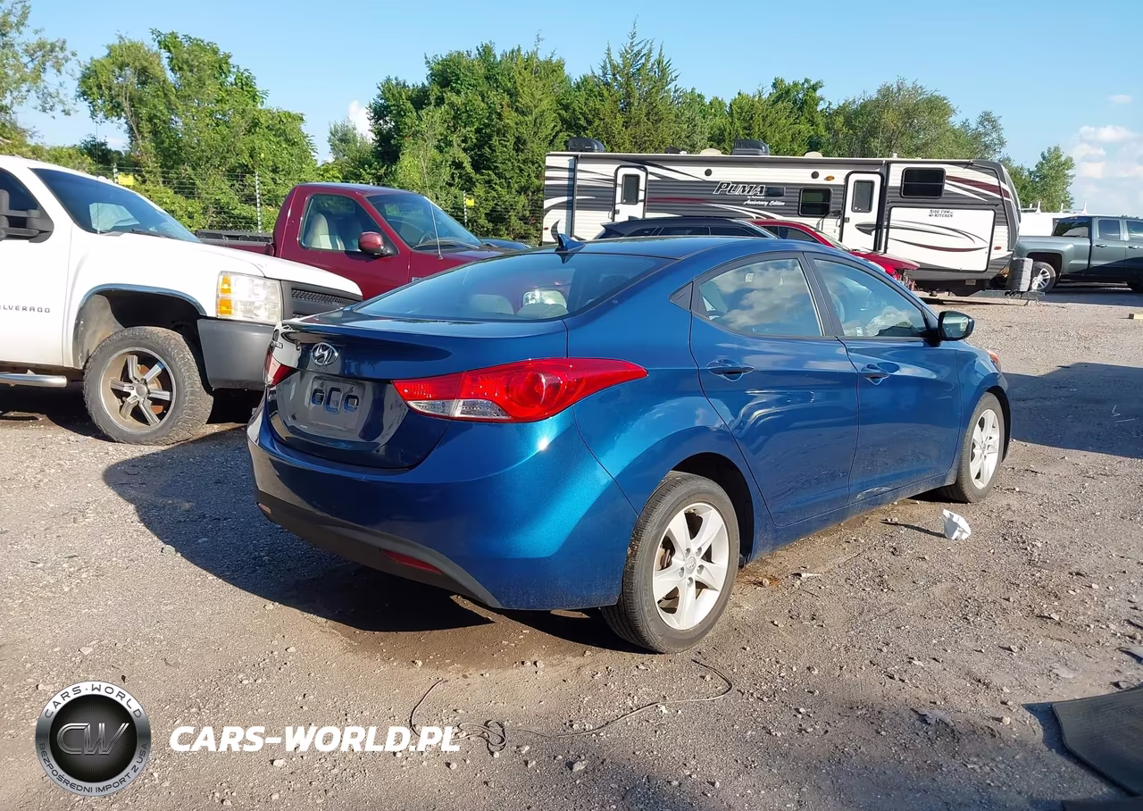 2013 Hyundai Elantra Gls (Ulsan Plant) VIN:KMHDH4AE2DU949345 - 4