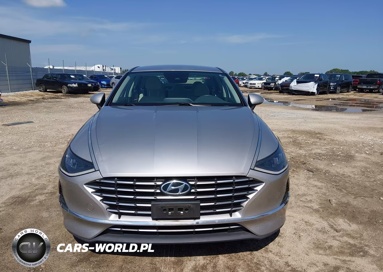 2021 Hyundai Sonata Blue VIN:KMHL24JJ3MA029798 - 17