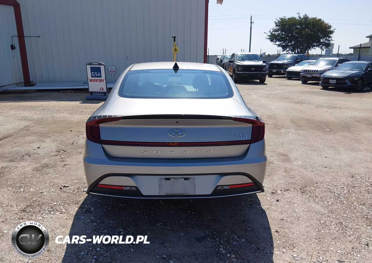 2021 Hyundai Sonata Blue VIN:KMHL24JJ3MA029798 - 21