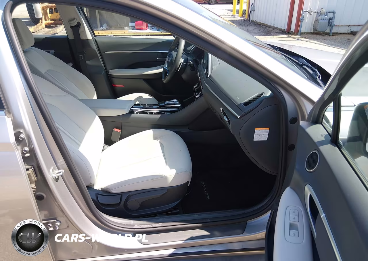 2021 Hyundai Sonata Blue VIN:KMHL24JJ3MA029798 - 5