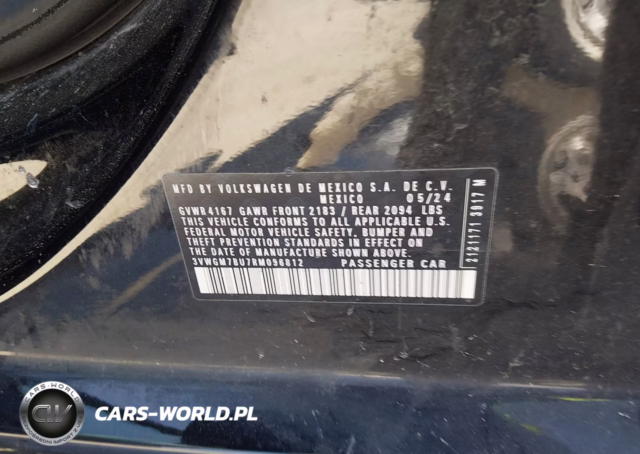 2024 Volkswagen Jetta 1.5T Sel VIN:3VWGM7BU7RM096812 - 9