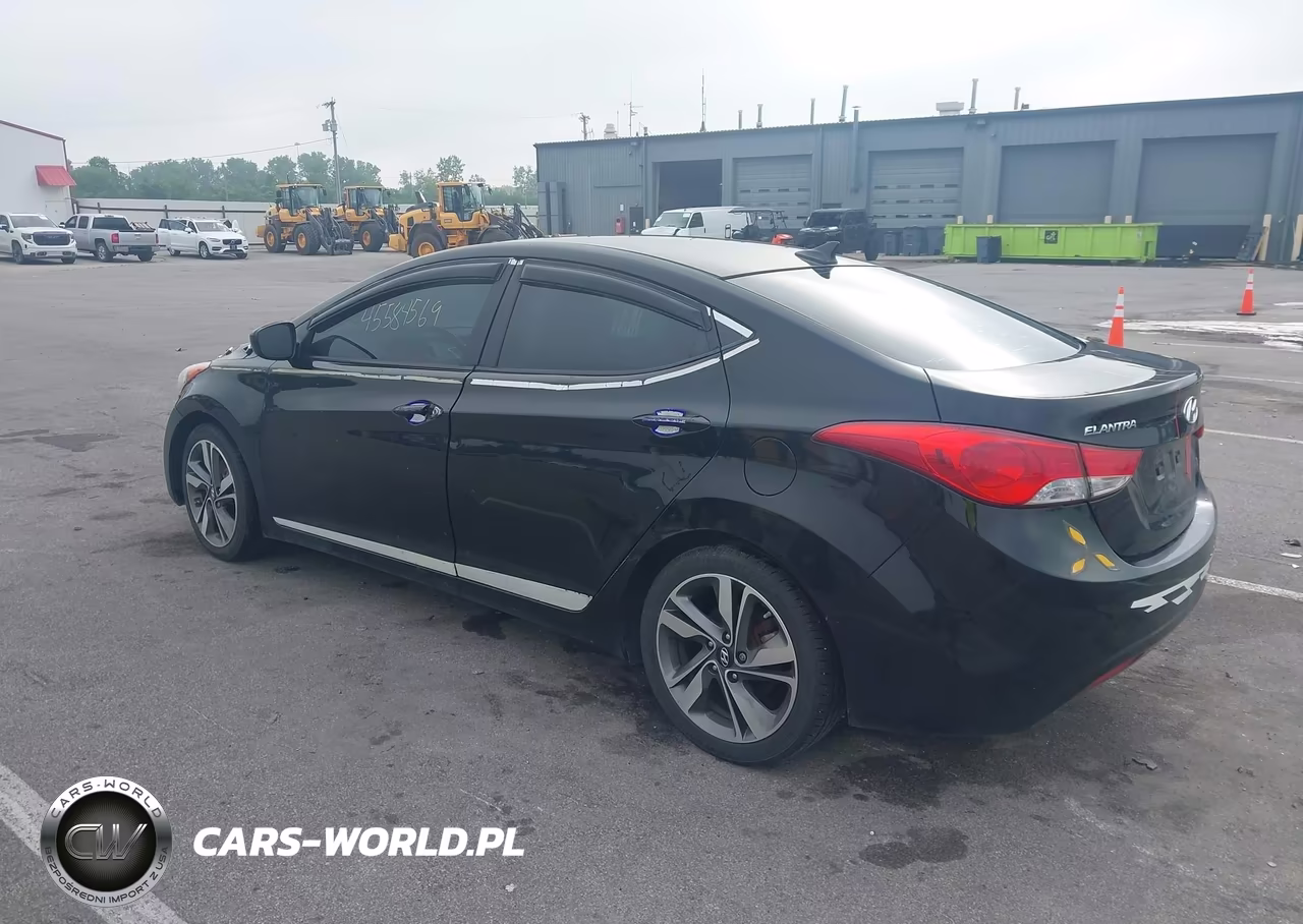 2012 Hyundai Elantra Gls (Ulsan Plant) VIN:KMHDH4AE5CU313873 - 3