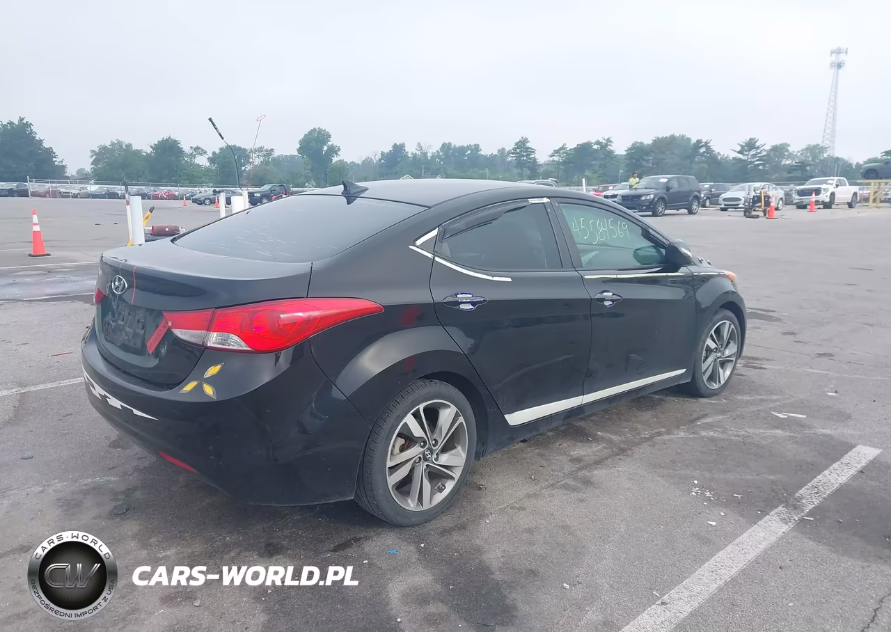 2012 Hyundai Elantra Gls (Ulsan Plant) VIN:KMHDH4AE5CU313873 - 4