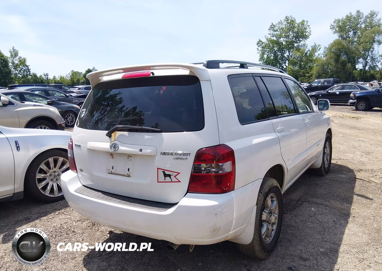 2007 Toyota Highlander 3Rd Row VIN:JTEEP21AX70230798 - 4
