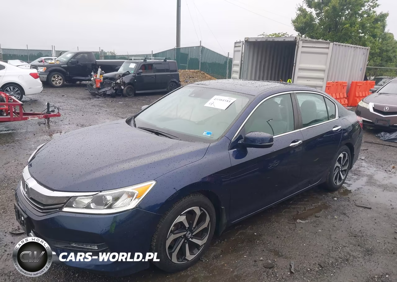 2016 Honda Accord Ex-L VIN:1HGCR2F91GA095887 - 2
