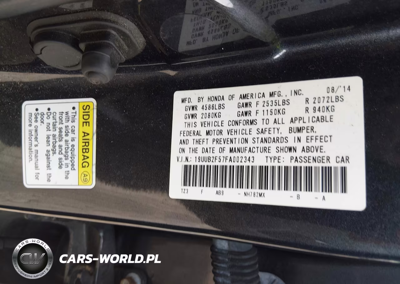 2015 Acura Tlx V6 Tech VIN:19UUB2F57FA002343 - 9