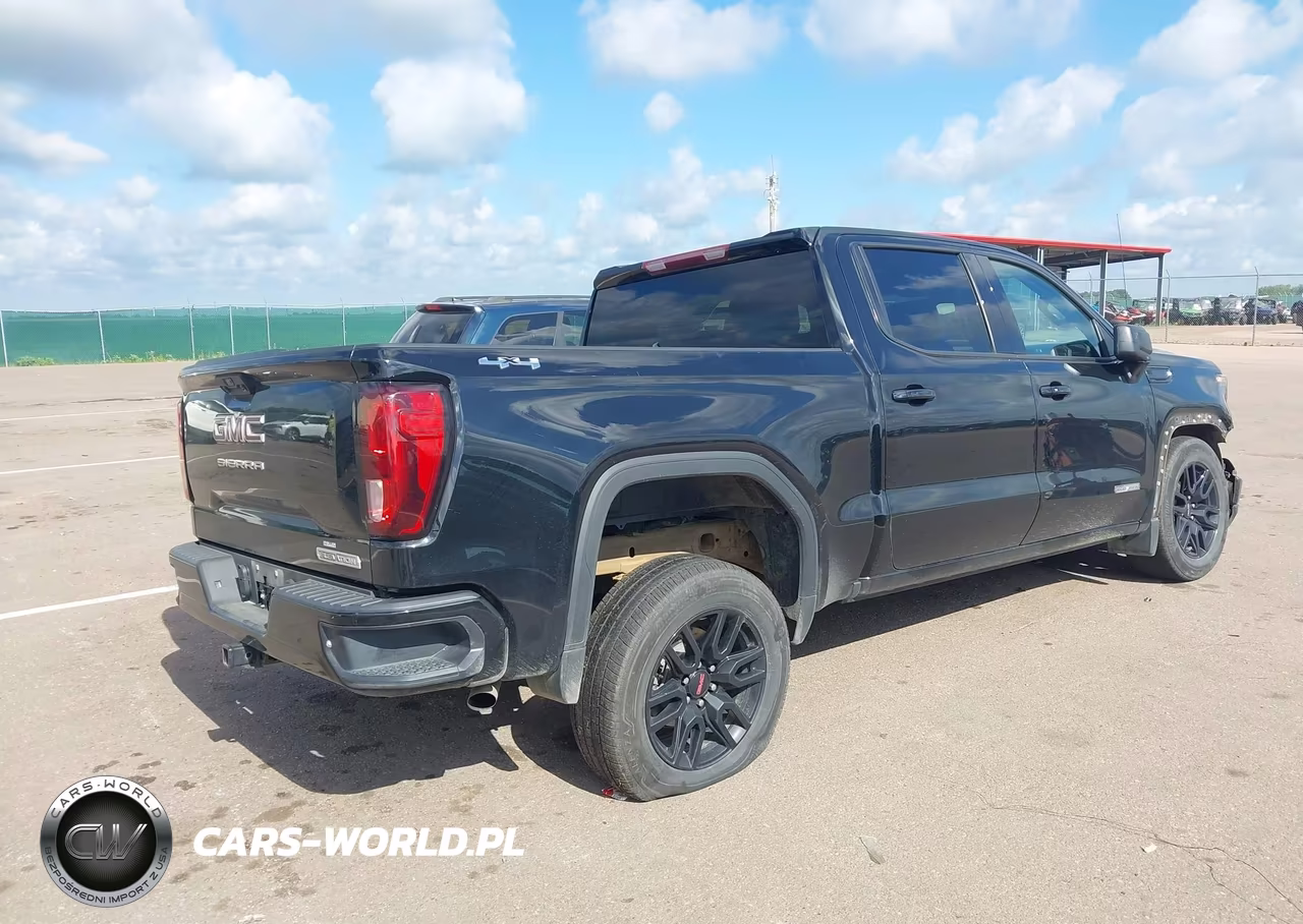 2024 GMC Sierra 1500 4Wd Short Box Elevation With 3Sb VIN:3GTPUCEK7RG285058 - 4