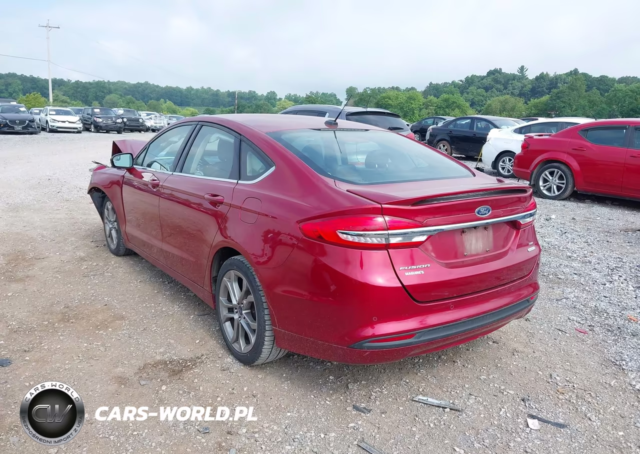2017 Ford Fusion Se VIN:3FA6P0HD5HR269206 - 3