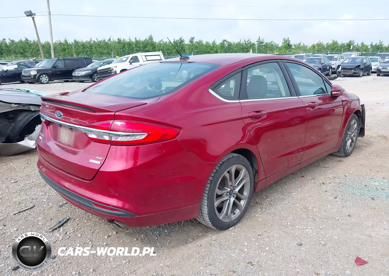 2017 Ford Fusion Se VIN:3FA6P0HD5HR269206 - 4