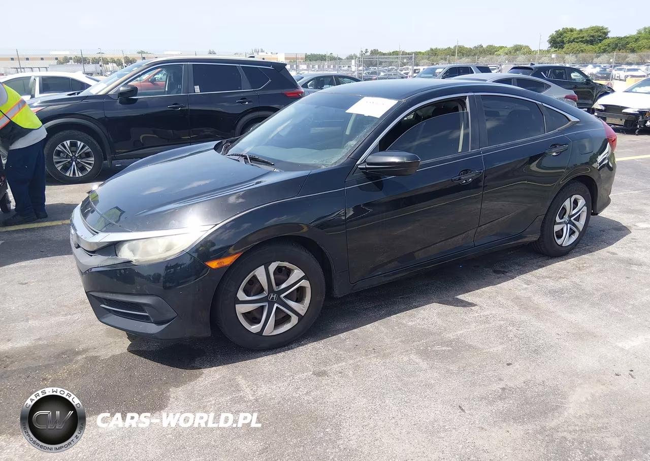 2016 Honda Civic Lx VIN:19XFC2F51GE009503 - 2