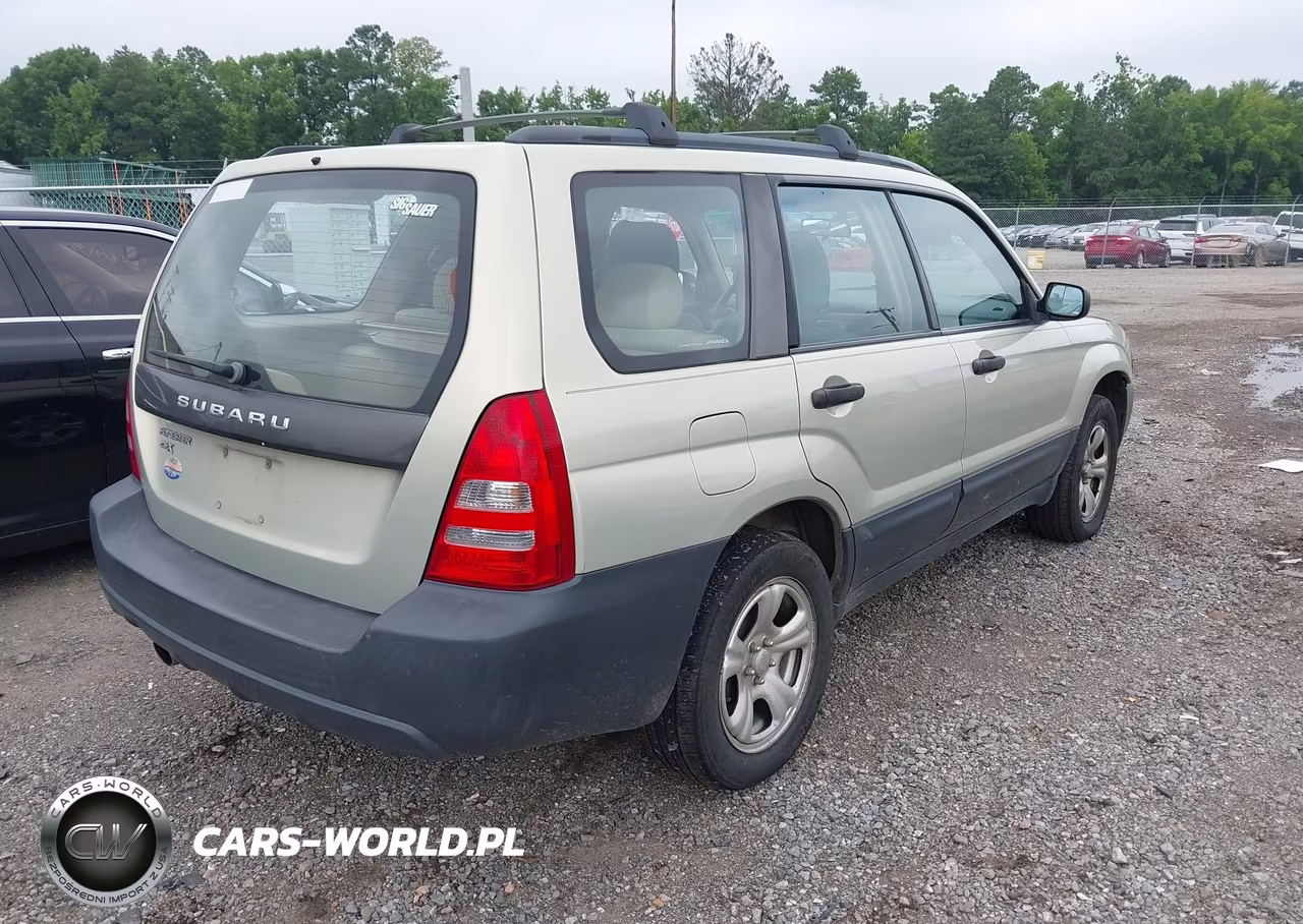 2005 Subaru Forester 2.5X VIN:JF1SG63655H721453 - 4