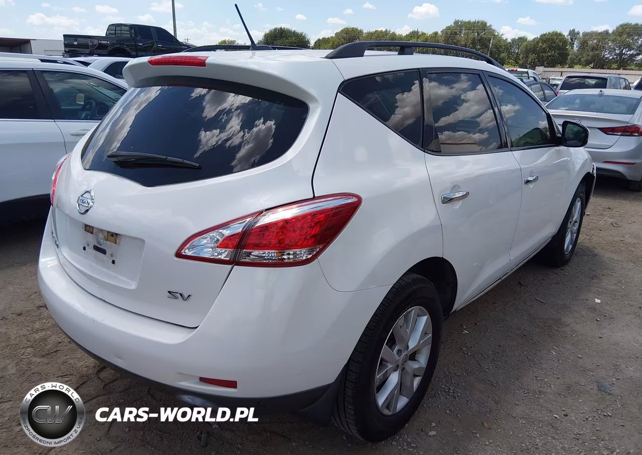 2012 Nissan Murano Sv VIN:JN8AZ1MU4CW103294 - 4