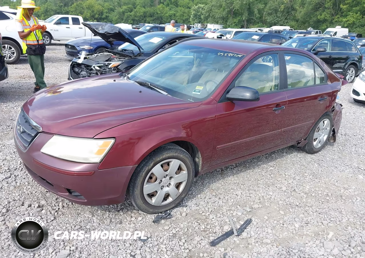2010 Hyundai Sonata Gls VIN:5NPET4AC0AH599192 - 2