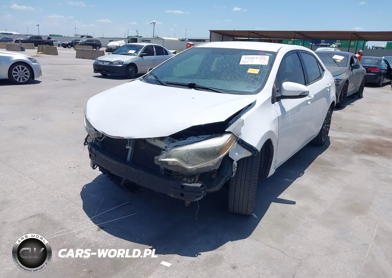 2016 Toyota Corolla S Plus VIN:5YFBURHE8GP412152 - 2