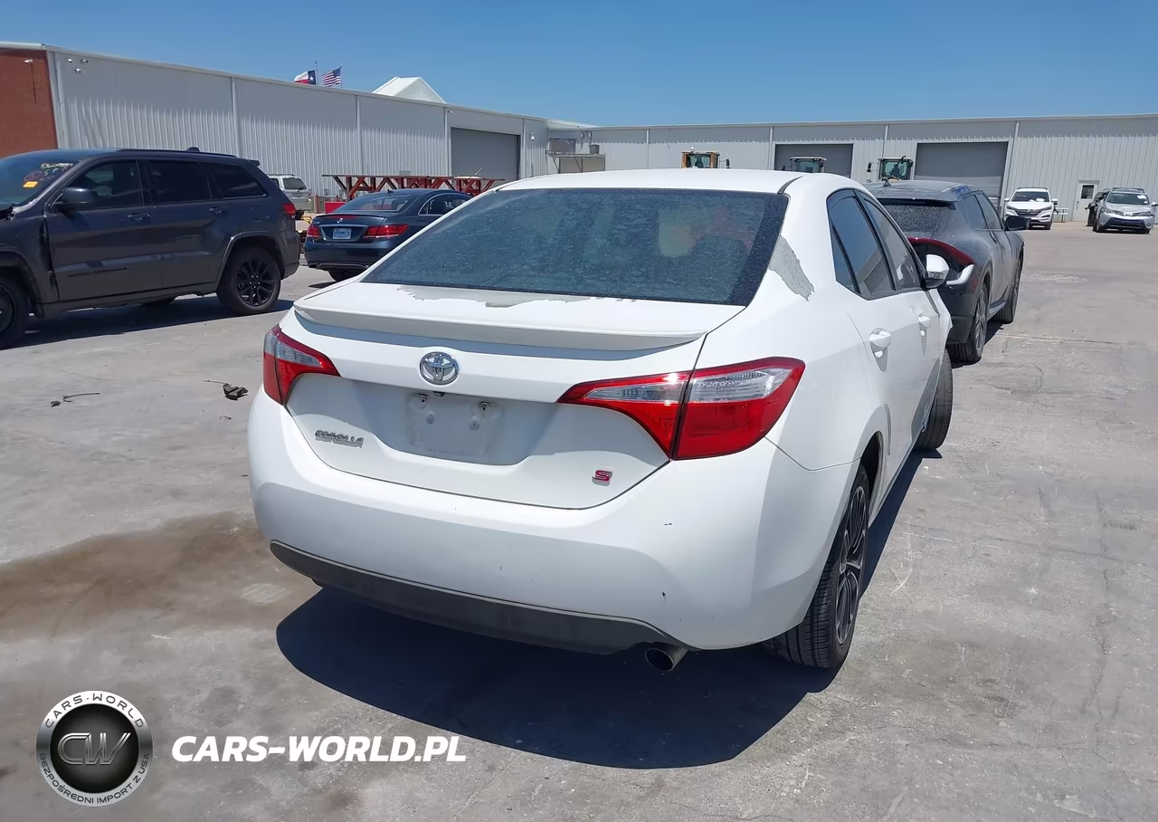 2016 Toyota Corolla S Plus VIN:5YFBURHE8GP412152 - 4