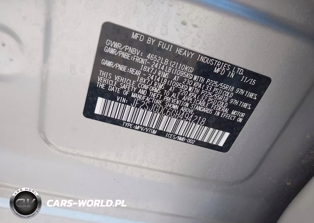 2016 Subaru Forester 2.0Xt Premium VIN:JF2SJGDC6GH494218 - 9