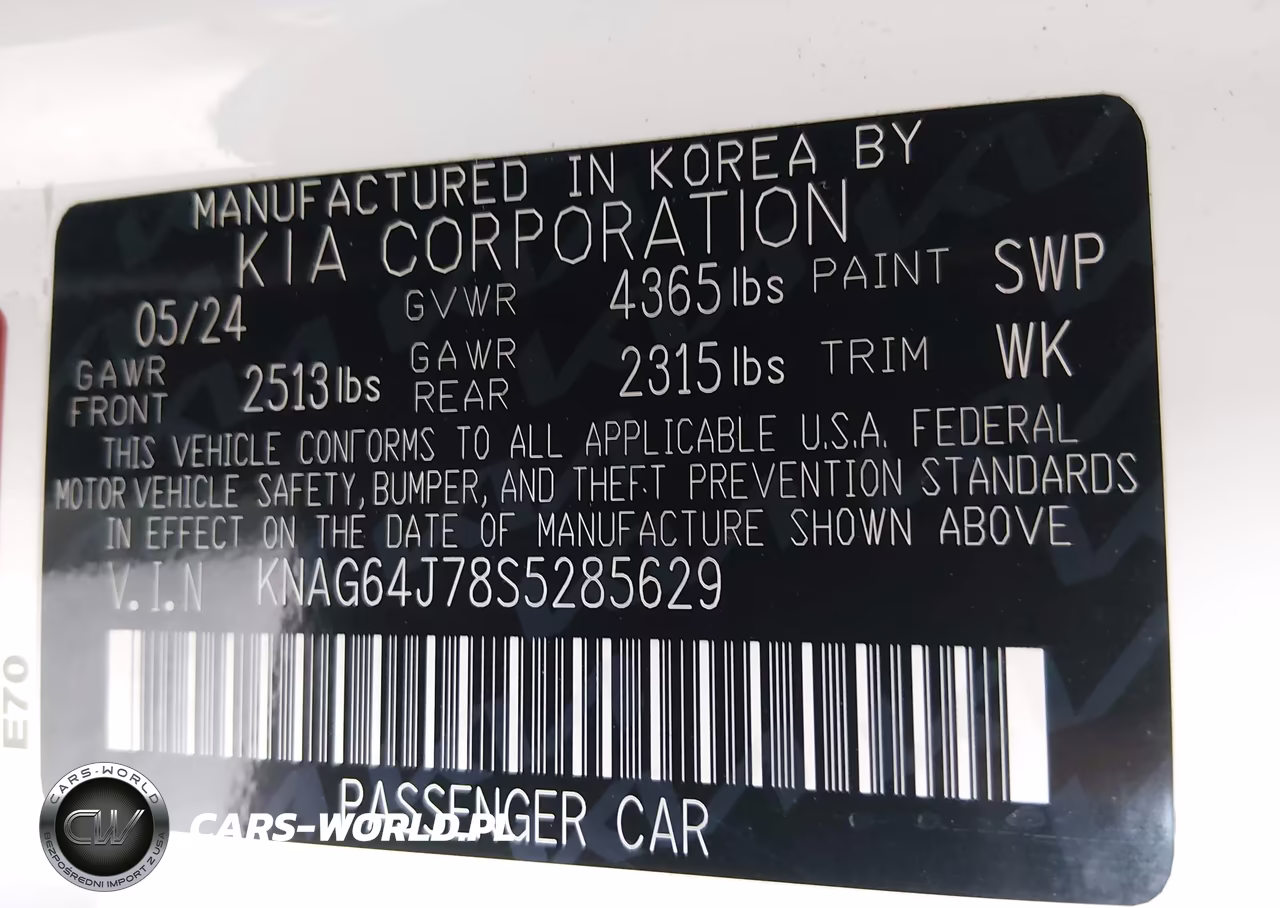2025 Kia K5 Gt-Line VIN:KNAG64J78S5285629 - 9
