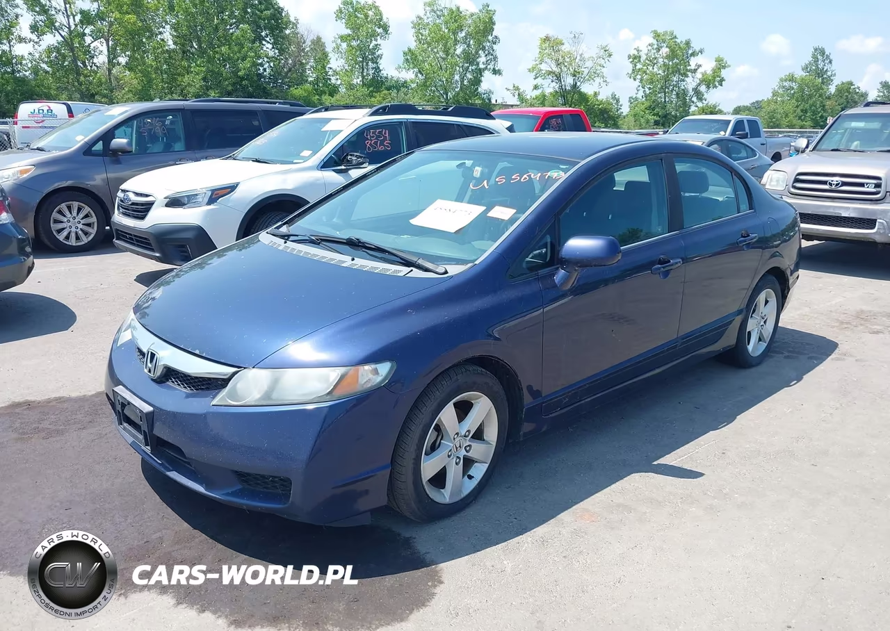 2009 Honda Civic Lx-S VIN:19XFA16669E044291 - 2