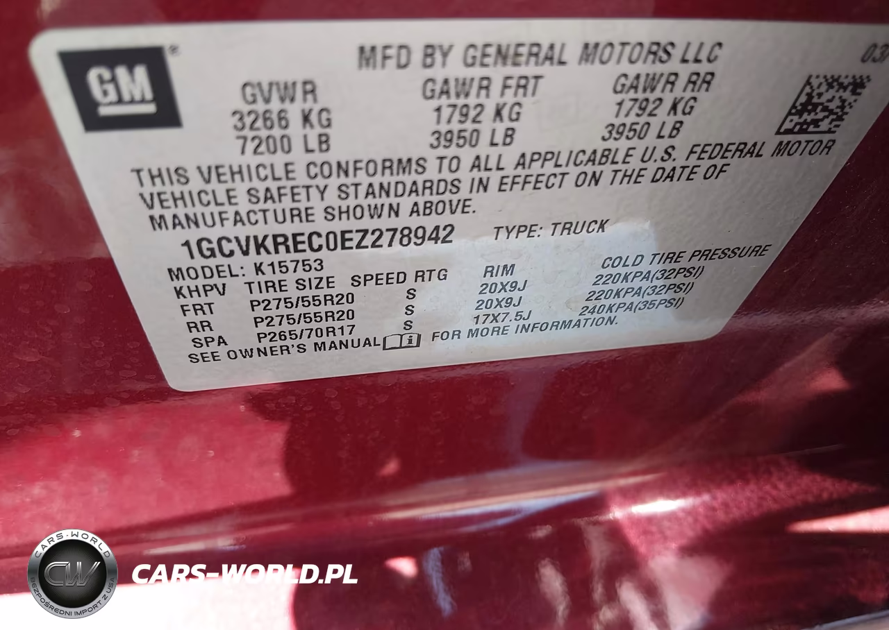 2014 Chevrolet Silverado 1500 Lt VIN:1GCVKREC0EZ278942 - 9