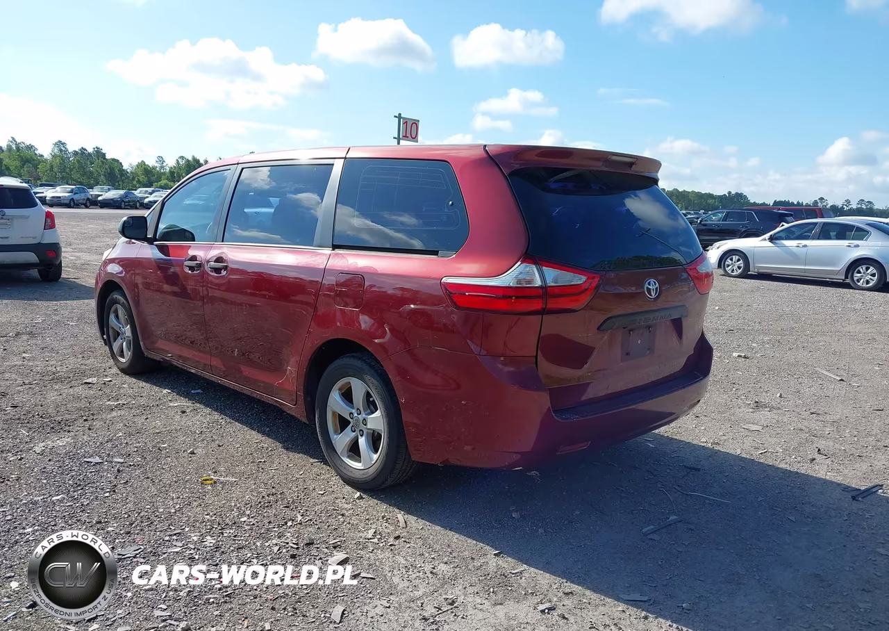 2017 Toyota Sienna L 7 Passenger VIN:5TDZZ3DC7HS798668 - 3