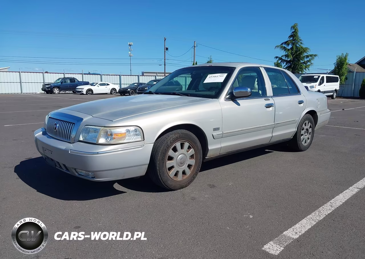 2007 Mercury Grand Marquis Ls VIN:2MHHM75V57X611787 - 2