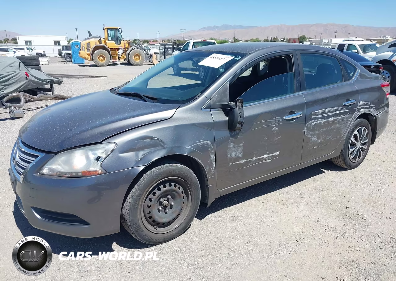 2015 Nissan Sentra Sv VIN:3N1AB7AP6FY235023 - 2