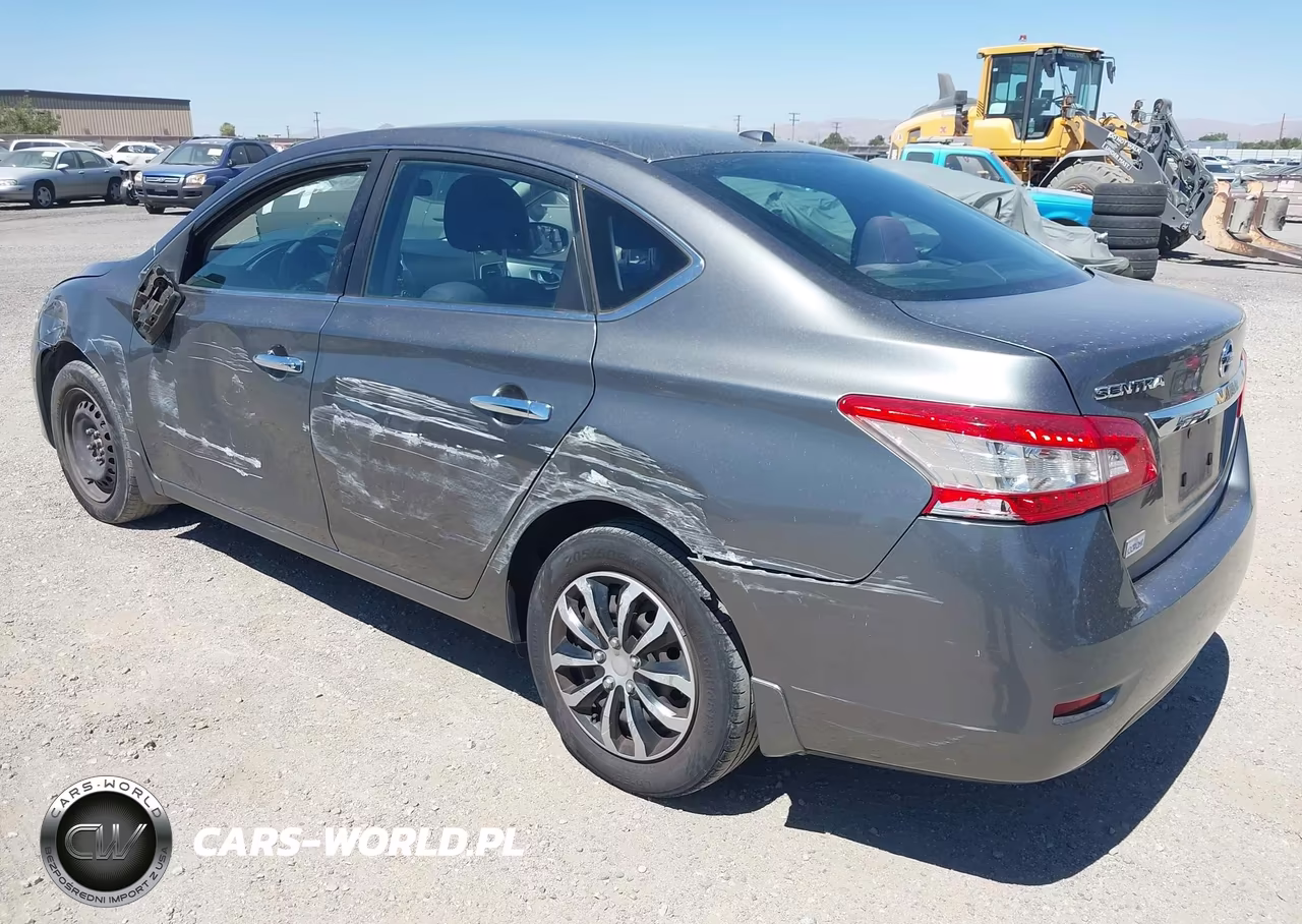 2015 Nissan Sentra Sv VIN:3N1AB7AP6FY235023 - 3