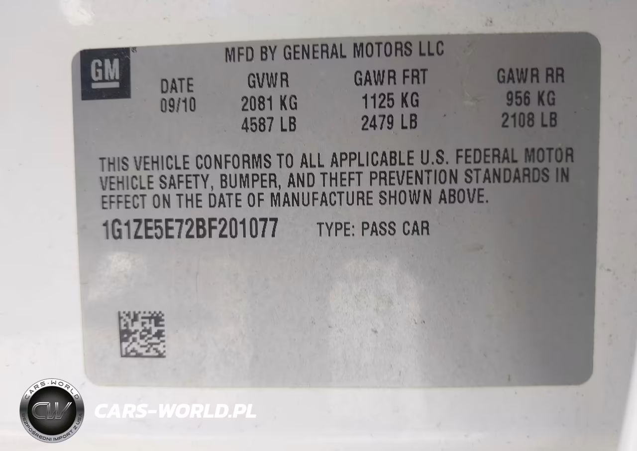 2011 Chevrolet Malibu Ltz VIN:1G1ZE5E72BF201077 - 9