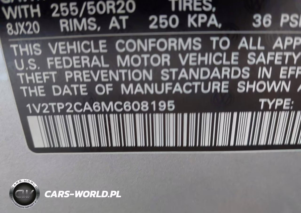 2021 Volkswagen Atlas 2.0T Sel Premium VIN:1V2TP2CA6MC608195 - 9