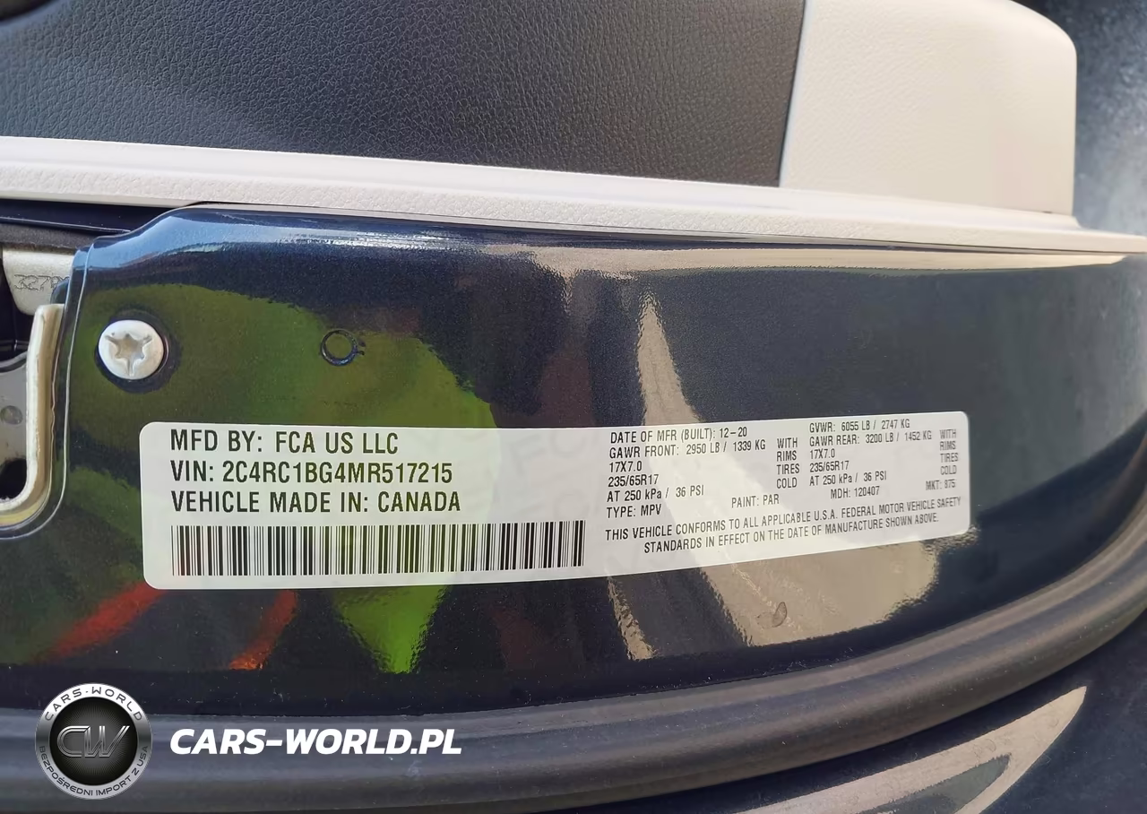 2021 Chrysler Pacifica Touring L VIN:2C4RC1BG4MR517215 - 9