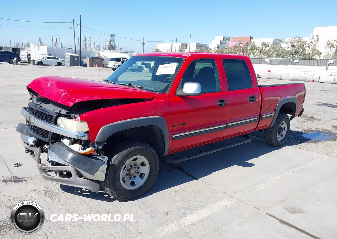 2002 Chevrolet Silverado 2500Hd Ls VIN:1GCHK23U12F181522 - 2