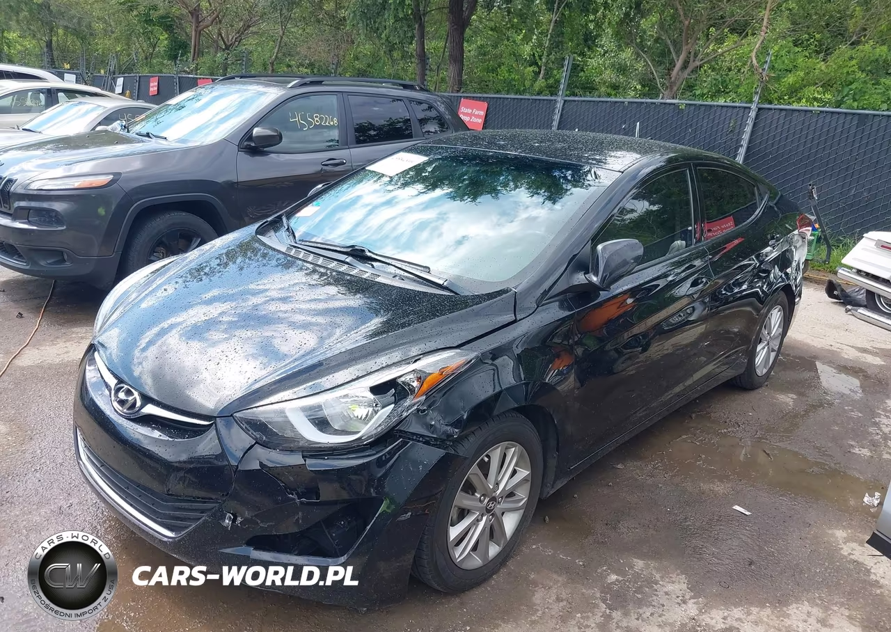 2016 Hyundai Elantra Se VIN:5NPDH4AE8GH782251 - 2