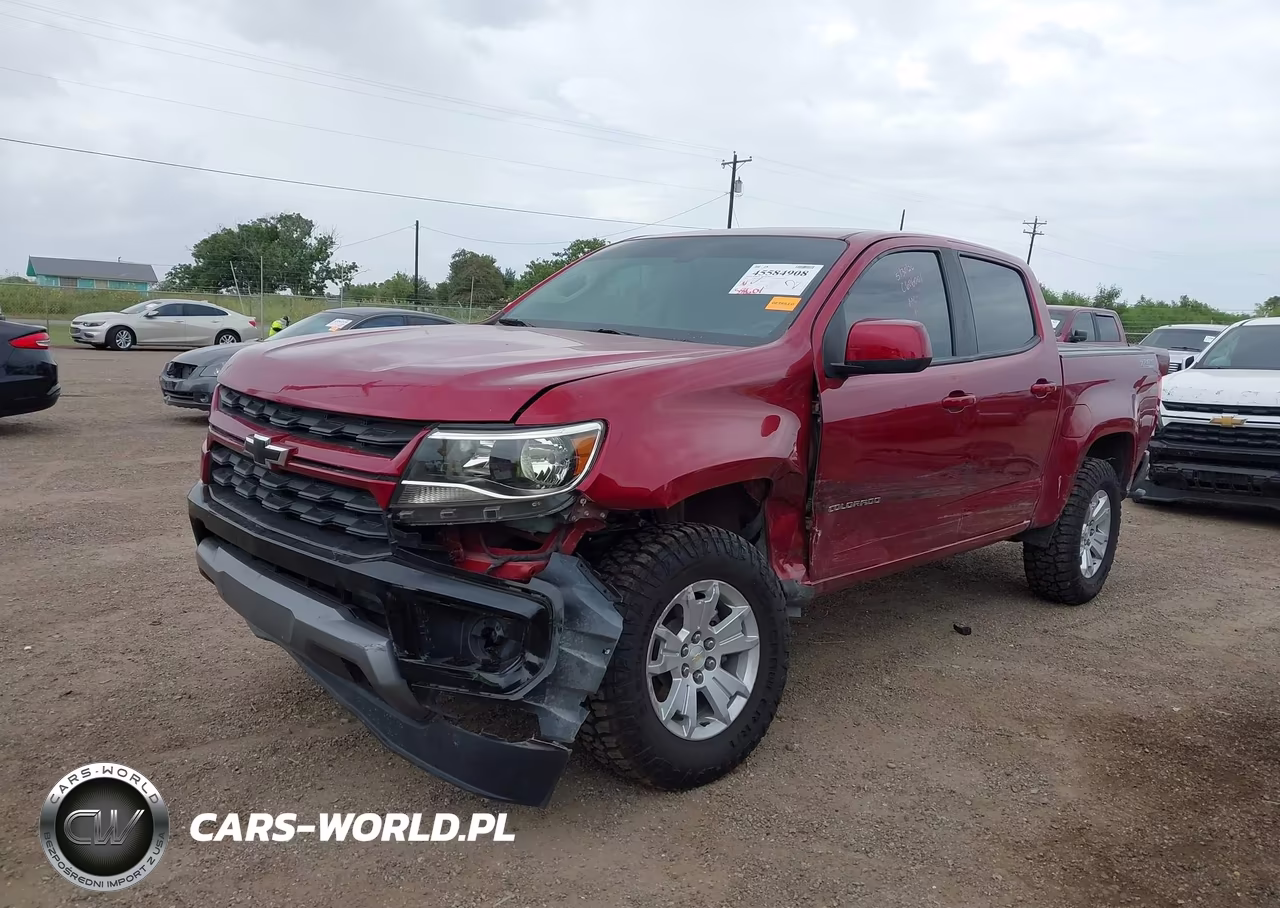 2021 Chevrolet Colorado Lt VIN:1GCGSCEN4M1294677 - 2